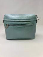 Petit sac à bandoulière bleu céleste, Brigitte