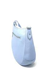 Sac à main en Cuir Bleu Pâle , 2-en-1, Isabelle