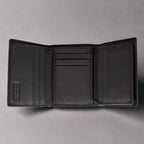 JBG International Men's Flip Up Trifold Leather Wallet