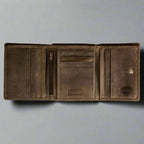 JBG International Men's Hunter Chain Leather RFID Wallet