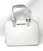 Sac à main en cuir blanc - Justine