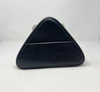 Sac de soirée de forme triangulaire, Noir, Kiana