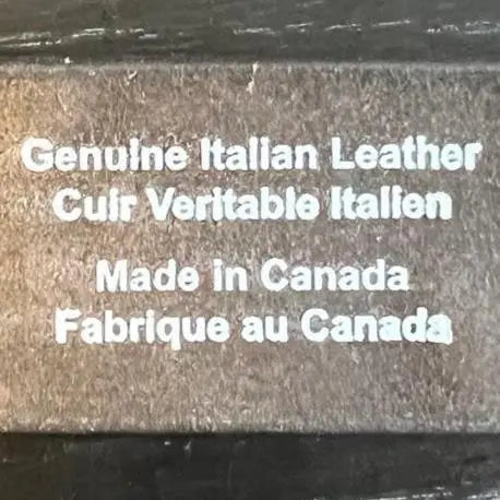 Keldon Men’s Full-Grain Leather Biker Belt. Skull Chain Embossed Design with Removable Buckle