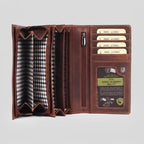 Greenwood Leather Full Grain Leather Wallet RFID Clutch