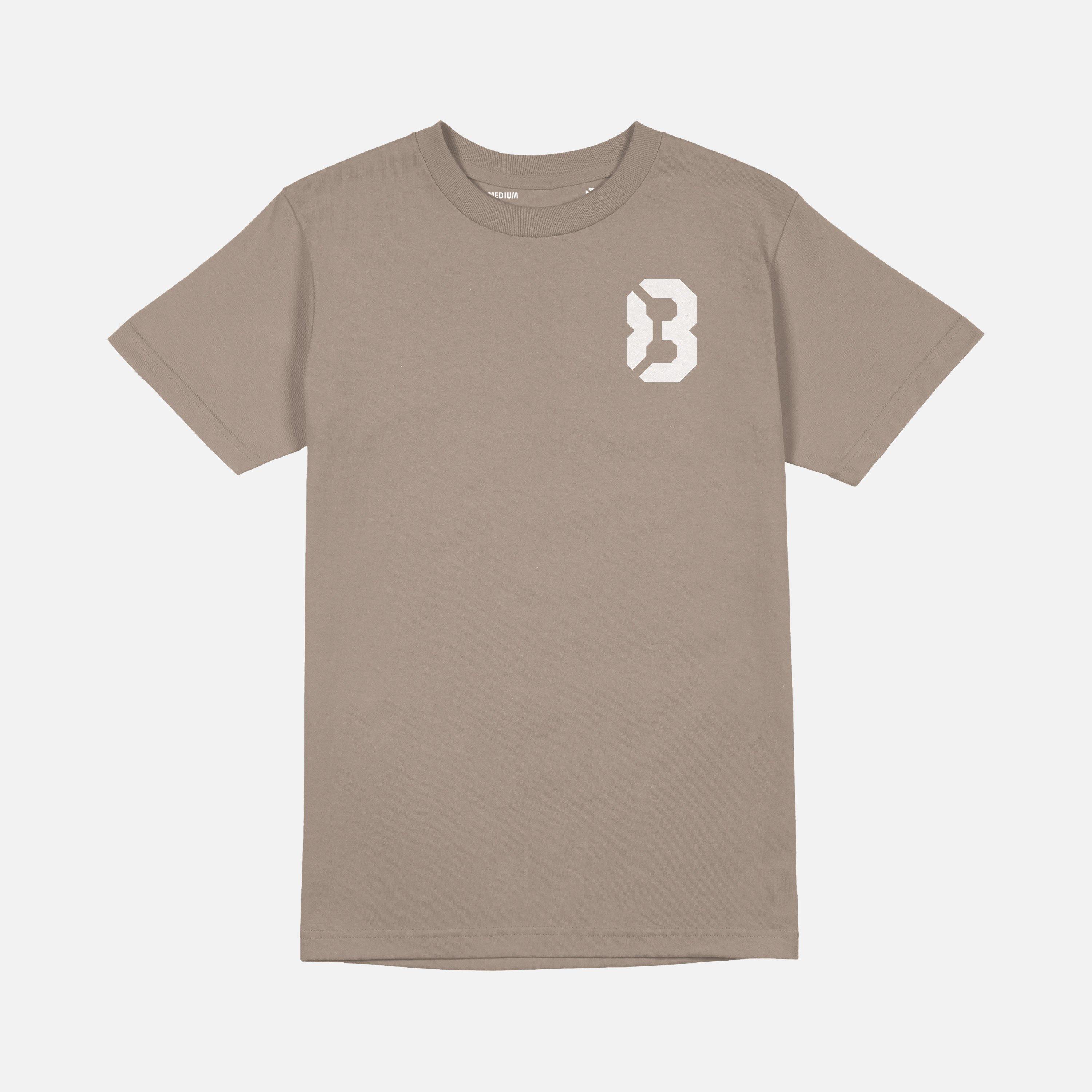 F83 Logo T-shirt - Light Brown