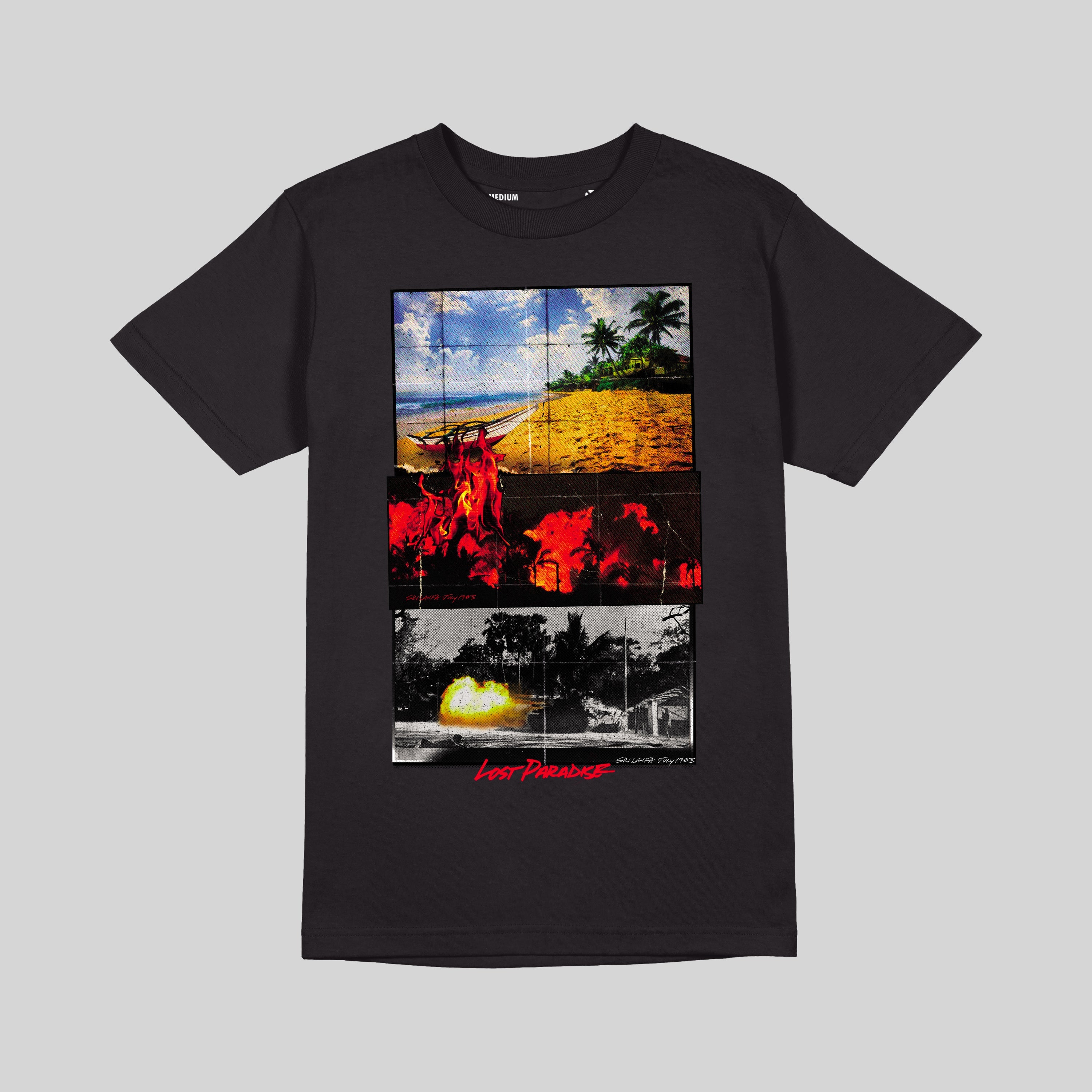 Lost Paradise 2 T-shirt - Black