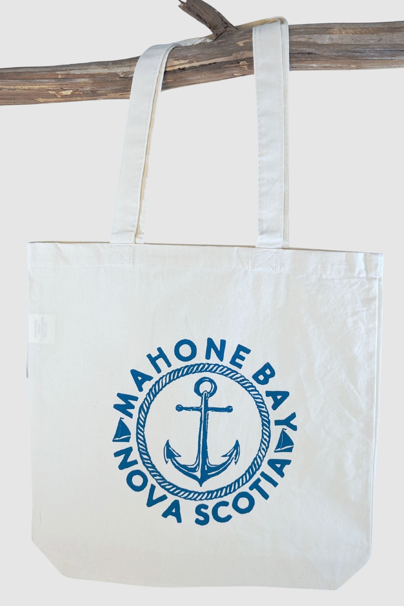 Mahone Bay Rope Anchor Tote Bag
