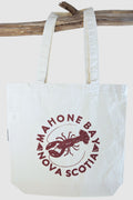 Mahone Bay Lobster Tote Bag
