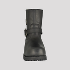 Milwaukee Leather Men's Wide 6" Side Zip Motorcycle Boots