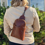 MET Andora Leather Chest Front Bag & Backpack