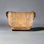 MET Studded Leather Crossbody Bag