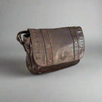 MET Studded Leather Crossbody Bag