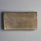 MET Women's Magnet Closure Trifold Leather Wallet