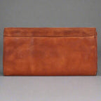MET Women's Magnet Closure Trifold Leather Wallet