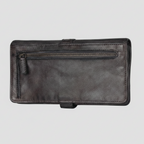 MET Women's Snap Tab Leather Wallet