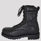 Open Road Men's 8" Quilted Motorcycle Boots