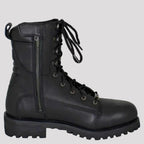 Open Road Men's 8" Quilted Motorcycle Boots