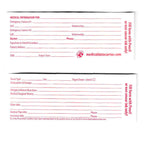Medical Data Carrier – Essential Emergency ID for Riders & First Responders