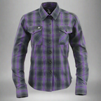 Milwaukee Leather Women's Armoured Plaid Shirt