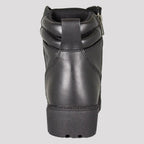 Milwaukee Leather Women's Side Zip Lace Up Motorcycle Boots
