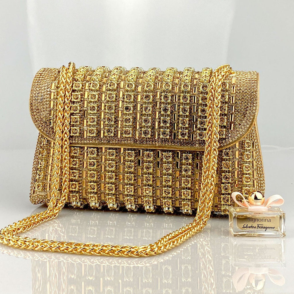Aeris | Luxury Turquoise Crystal Evening Bag – Bold & Elegant Statement Piece