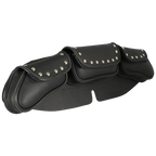 Open Road Chrome Stud Curved PVC Windshield Bag