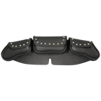 Open Road Chrome Stud Curved PVC Windshield Bag