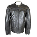 Open Road Men's Maverick Leather Motorcycle Jacket