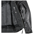 Open Road Men's Maverick Leather Motorcycle Jacket