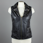 Open Road Women's Studded Leather Vest