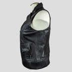 Open Road Women's Studded Leather Vest