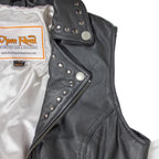 Open Road Women's Studded Leather Vest