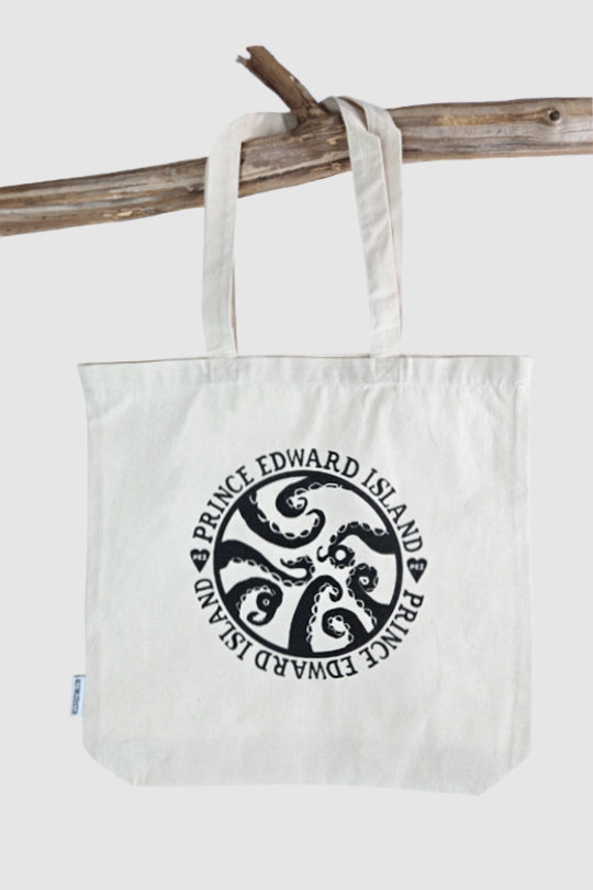 Prince Edward Island Octopus Tentacles Tote Bag