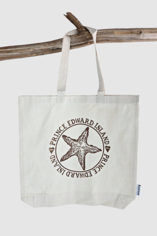 Prince Edward Island Starfish Tote Bag