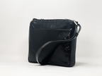 Sac à bandoulière noir vernis | Gisèle petit