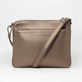 Sac à bandoulière "Crossbody" cognac | Gisèle petit
