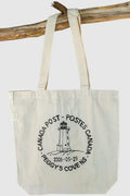 Peggy's Cove Vintage Postmark Tote Bag