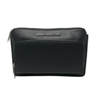 Petit sac à Bandoulière Portefeuille en Cuir Véritable noir, Carmen - PRÉCOMMANDE