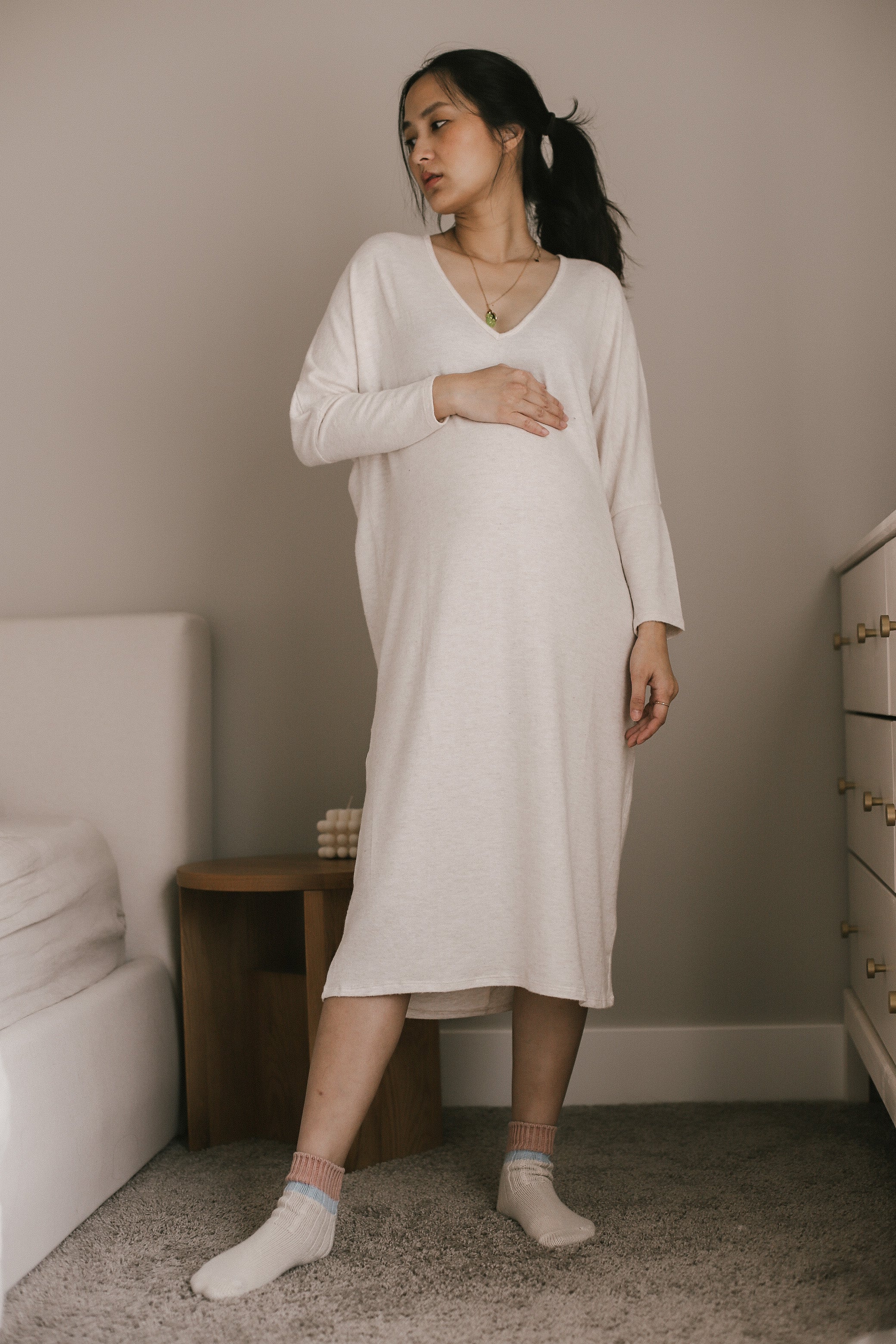 Quinn Maternity and Nursing Dress