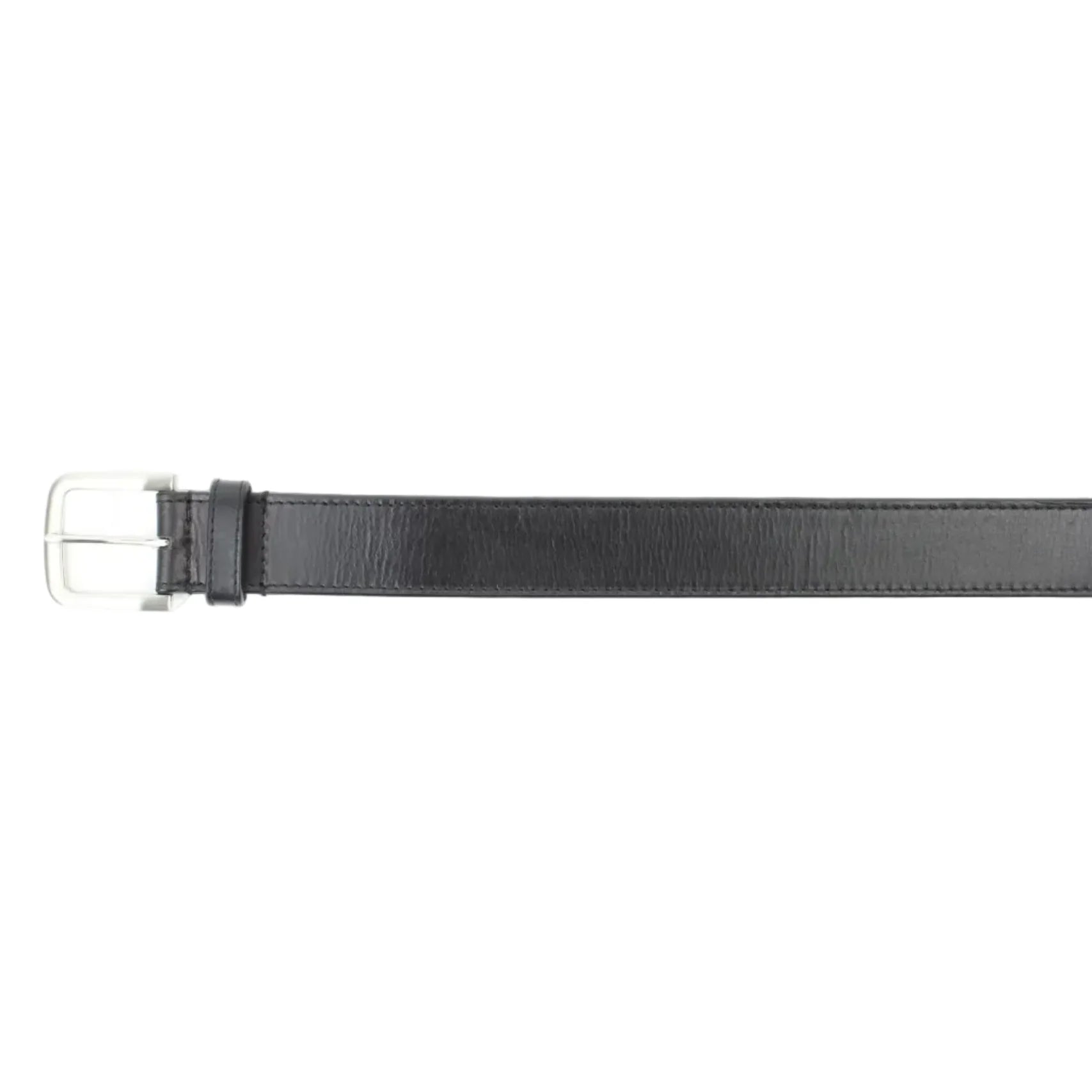 Men’s Buff Grain Leather Travel Belt with Secret Internal Zipper Pocket
