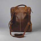 Rugged Earth Leather Backpack