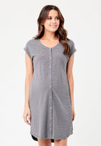 Blake Organic Short Sleeve Maternity and Nursing Nightgown