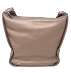 sac à main souple en bandoulière, rose platine, Julie
