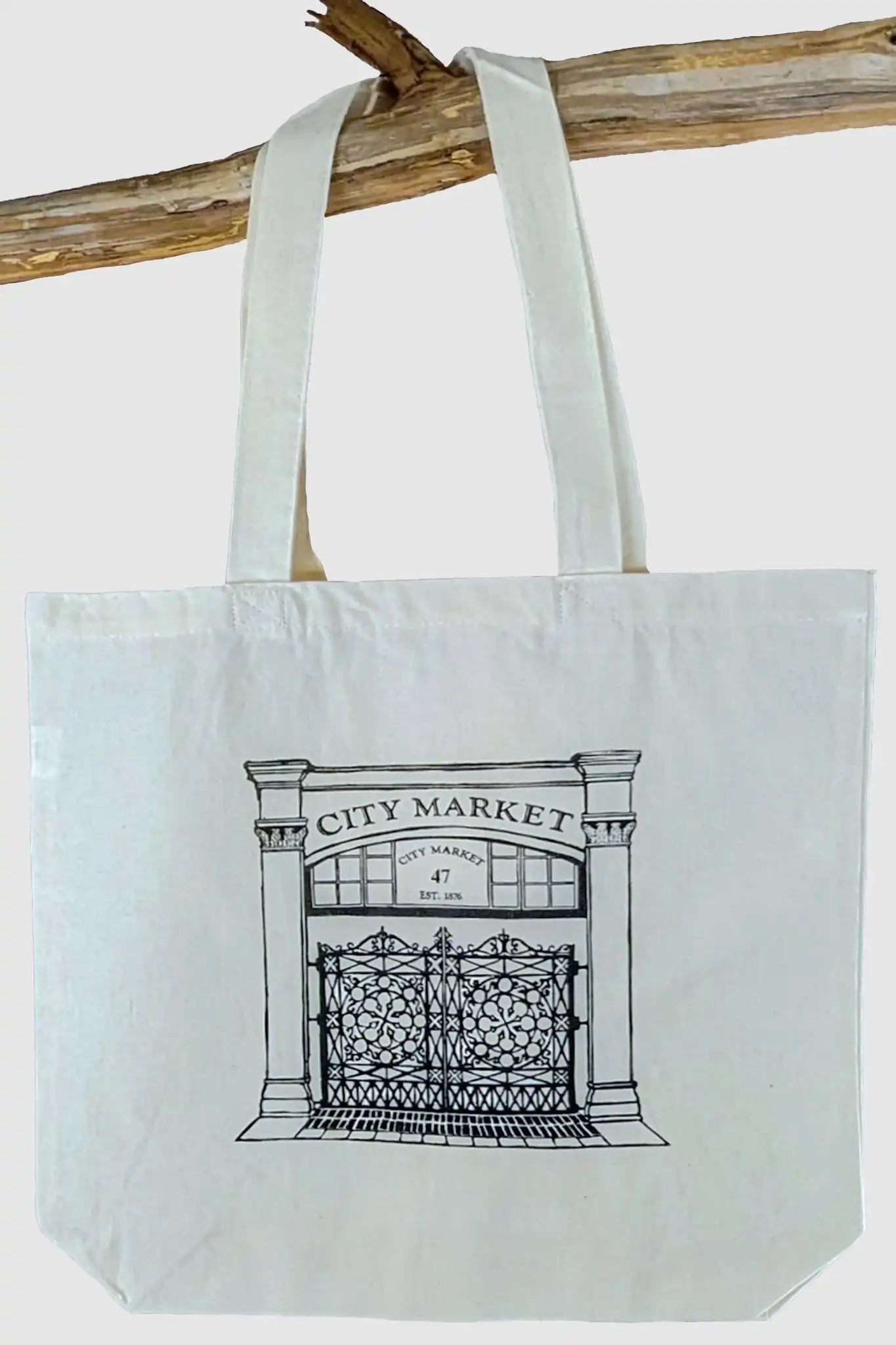 Saint John City Market Tote Bag