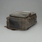 Greenwood Leather Backpack with Reinforced Laptop and Tablet Compartments