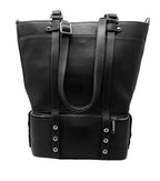 Sac fourre-tout, 2 en 1, noir, section isotherme détachable | Charlotte