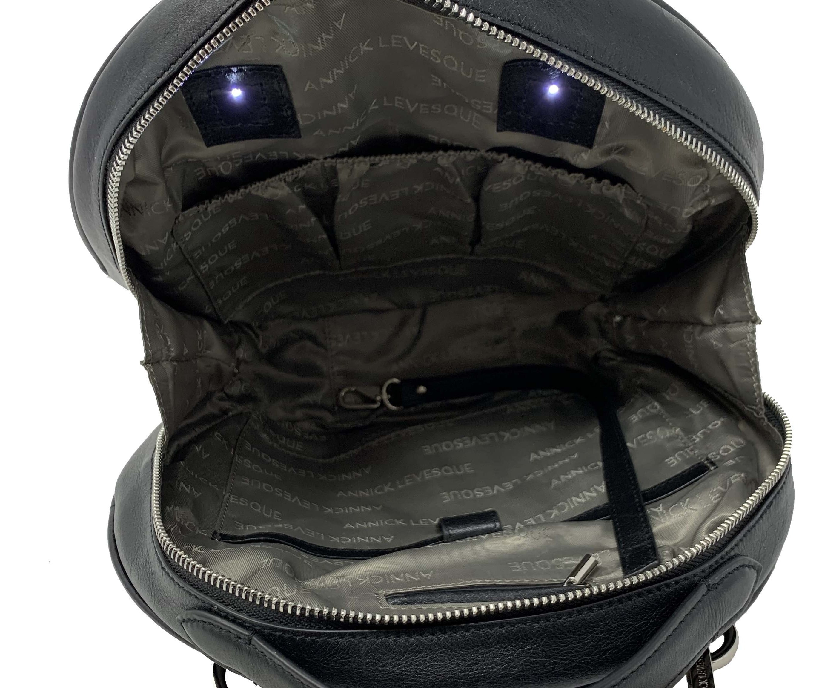 Sac rond transformable, perlé - Heidi
