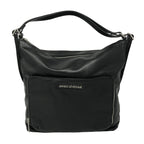 Sac à main en Cuir véritable Transformable Noir - Alexandra