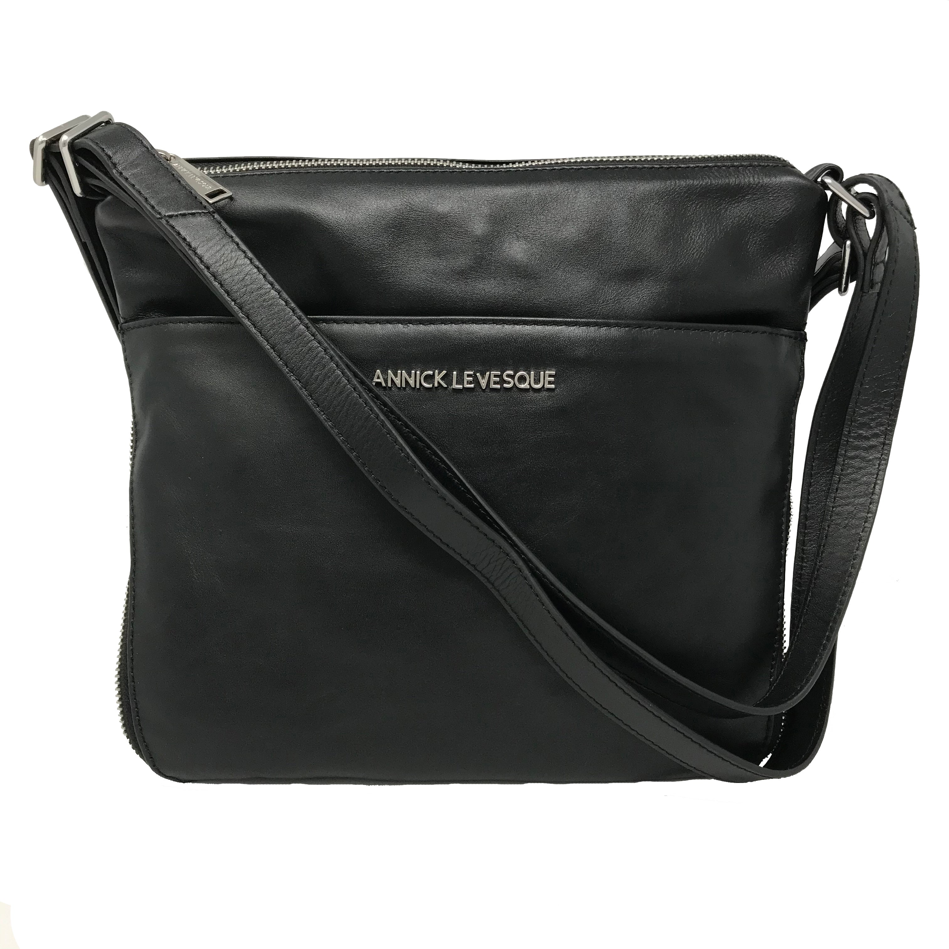 Sac à main transformable noir - Josée - PRÉCOMMANDE