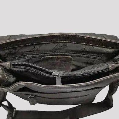Greenwood Leather Messenger Bag
